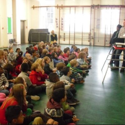 Neil Irons - Cycle Instructor speaking to Years 3 & 4 (3)